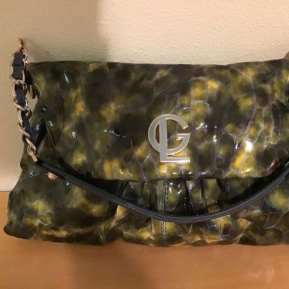 Handbags - GUY LAROCHE Crocodile Chain Bag